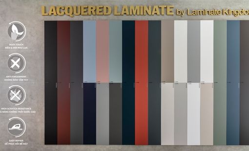 An Cường ra mắt bộ sưu tập gỗ laminate đơn sắc 31 màu từ truyền thống đến thời thượng