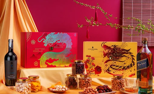 InterContinental Saigon Hotel giới thiệu Bộ sưu tập Quà tết Xuân Hoa, Tết Rồng với 2 mẫu thiết kế