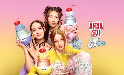 Anna Sui Sundae bộ ba mùi hương sắc màu ngọt ngào như ly kem lạnh hoa quả!