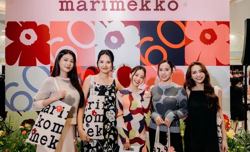 Dàn sao nữ hội ngộ tại buổi ra mắt bộ sưu tập Thu Đông Maridenim và kỷ niệm 60 năm của họa tiết biểu tượng Unikko của Marimekko