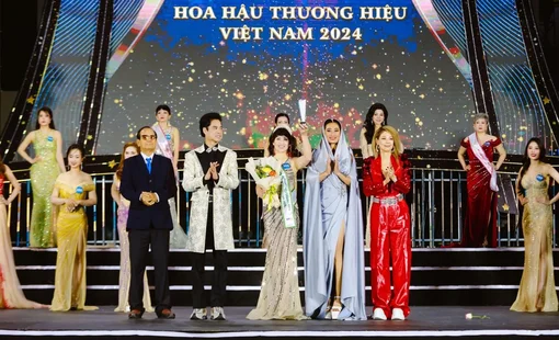 Hoa hậu Thương hiệu Việt Nam 2024: Nữ doanh nhân “Quê hương 5 tấn” Thái Bình - Bùi Thị Hiền đạt Á hậu 3