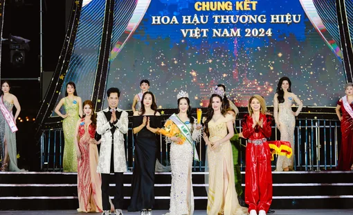Hoa hậu Thương hiệu Việt Nam 2024: Nữ doanh nhân Thái Bình - Tô Thị Dịu đạt Á hậu 2