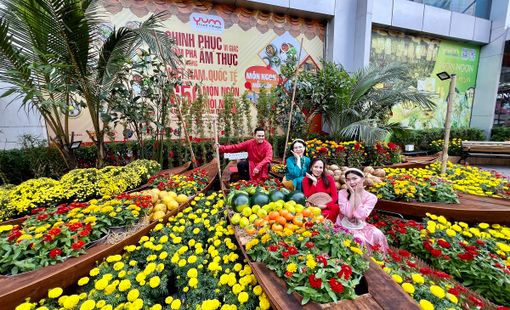 Menas Mall Saigon Airport chính thức mở cửa Hội Hoa Xuân Tết Rồng Khoe Sắc dịp Tết Nguyên Đán Xuân Giáp Thìn 2024