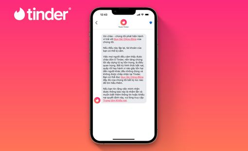 Tinder giới thiệu tính năng cảnh báo mới giúp bạn trải nghiệm hẹn hò an toàn hơn
