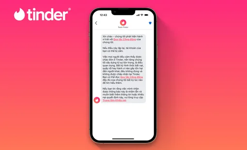 Tinder giới thiệu tính năng cảnh báo mới giúp bạn trải nghiệm hẹn hò an toàn hơn
