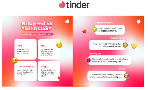 Bật mí mẹo yêu mở lời cuốn hút cho bạn giúp ghi điểm với đối phương trên Tinder