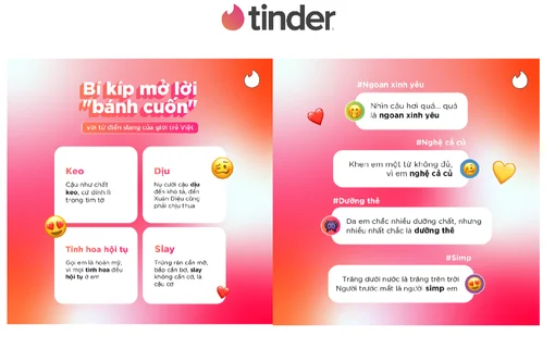 Bật mí mẹo yêu mở lời cuốn hút cho bạn giúp ghi điểm với đối phương trên Tinder