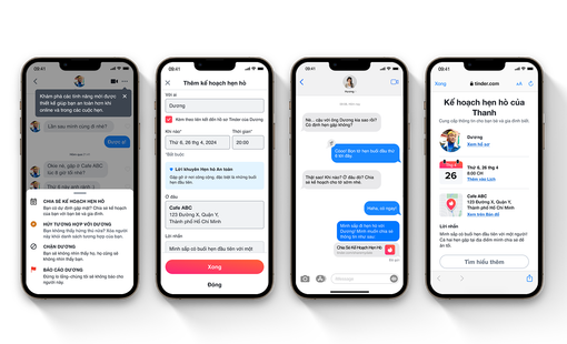 Tinder tối ưu hóa trải nghiệm với tính năng chia sẻ kế hoạch hẹn hò cho giới trẻ thành thị