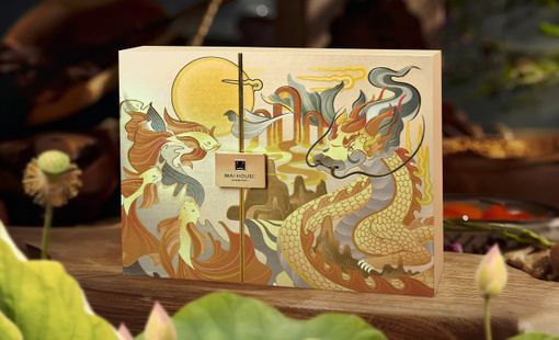 Mai House Saigon Hotel ra mắt lễ hộp Long Thăng Vũ Nguyệt với 4 loại nhận độc đáo