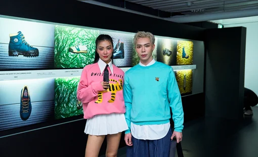 Erik, Kim Duyên hội ngộ ở sự kiện kỷ niệm 75 năm thương hiệu Onitsuka Tiger tại Tokyo, Nhật Bản