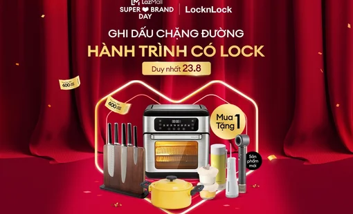 Ghi Dấu Chặng Đường - Hành Trình Có Lock tại Ngày Siêu Thương Hiệu - Super Brand Day trên Lazada