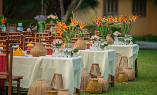 Đáng nhớ với đêm gala bên hồ kết nối tình đồng đội tại Emeralda Resort Ninh Bình