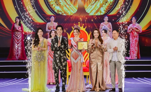 Hoa hậu Doanh nhân Châu Á 2025: Á hậu 1 Đinh Thị Hiệp động lực mang danh hiệu về cho con trai