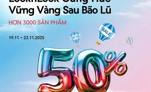 LocknLock triển khai chương trình Cùng Huế vững vàng sau bão lũ tại AEON Mall Huế