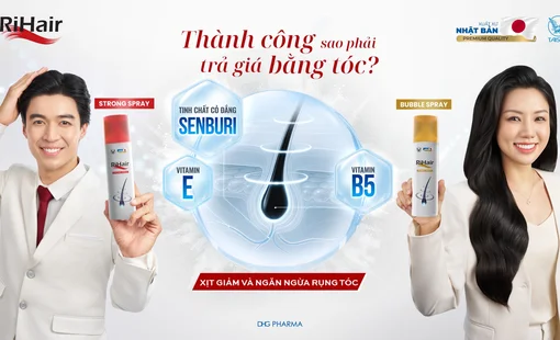 RiHair Spray – Giải pháp ngăn ngừa rụng tóc, nuôi dưỡng mái tóc chắc khỏe chuẩn Nhật cho người Việt
