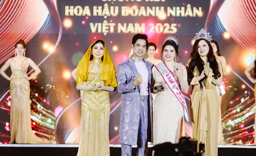 Hoa hậu Doanh nhân Việt Nam 2025: Nữ CEO ngành làm đẹp từ Lâm Đồng Lê Thị Khánh đạt danh hiệu Á hậu 2