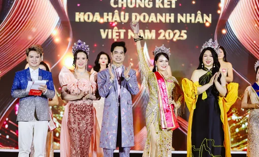 Hoa hậu Doanh nhân Việt Nam 2025: Nữ doanh nhân Bắc Ninh Đào Thị Ngân đạt ngôi vị Hoa hậu Nhân ái