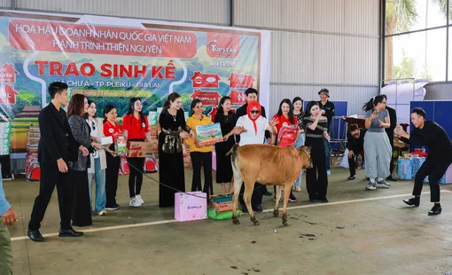 Hoa hậu Doanh nhân Quốc gia Việt Nam 2025: Hành trình thiện nguyện Trao sinh kế mang yêu thương lan tỏa cao nguyên