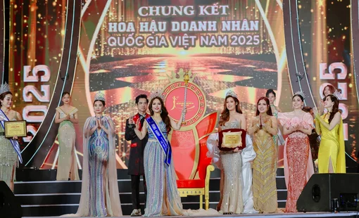 Hoa hậu Doanh nhân Quốc gia Việt Nam 2025: Nữ thạc sĩ Anh ngữ từ Bắc Bling đăng quang