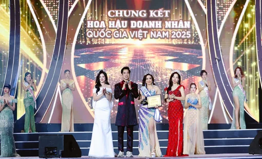 Hoa hậu Doanh nhân Quốc gia Việt Nam 2025: Nữ giám đốc 3 công ty từ TP. HCM đăng quang Hoa hậu Trí tuệ