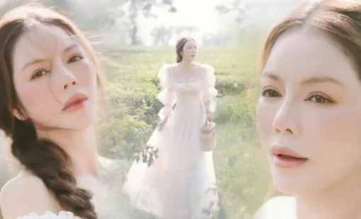 Lý Nhã Kỳ hóa nàng thơ dịu dàng giữa đại ngàn Gia Lai
