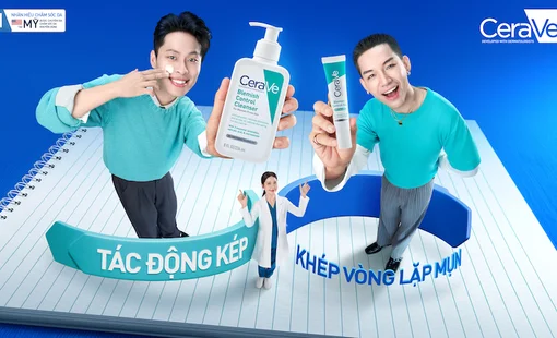 Đột phá mới trong điều trị mụn với bộ ba từ Cerave Blemish Control