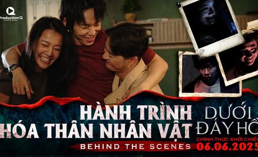Dưới đáy hồ: Kay Trần sáng tạo ngoài kịch bản, mang “hồn” cho nhân vật Trung