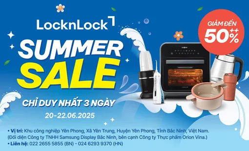 Hội hè chuẩn Hàn, mua sắm hóa cuộc chơi cùng Lock’n Summer Bắc Ninh
