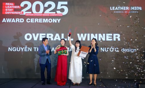 Lễ trao giải cuộc thi RLSD Việt Nam 2025: Tài năng Việt vươn tầm quốc tế với chất liệu da thật