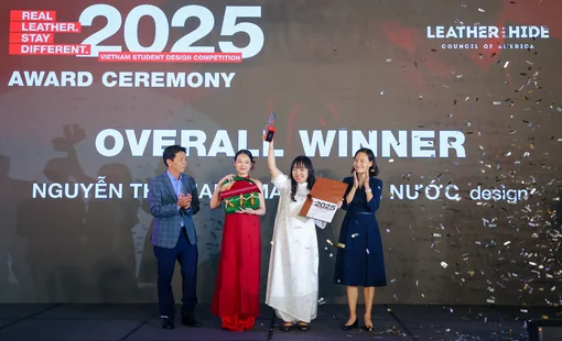 Lễ trao giải cuộc thi RLSD Việt Nam 2025: Tài năng Việt vươn tầm quốc tế với chất liệu da thật