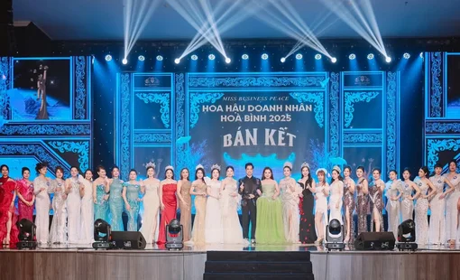 Hoa hậu Doanh nhân Hòa bình 2025: Những bông hồng thép khoe sắc cùng thời trang và năng khiếu trong đêm Bán kết và Tài năng