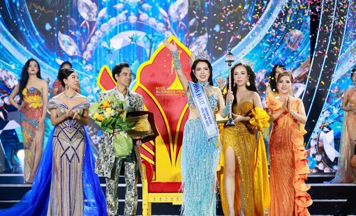Hoa hậu Doanh nhân Hòa bình 2025: Nguyễn Thị Thu Hiền đăng quang ngay tại quê hương Ninh Bình