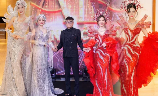 Hoa hậu Doanh nhân Hương sắc Việt Nam 2025: 2 tuyệt phẩm dạ hội haute couture của NTK Tommy Nguyễn gây quỹ thành công lớn
