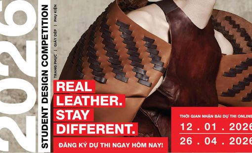 Real Leather. Stay Different. 2026: Khởi động sân chơi thiết kế thời trang da bền vững tại Việt Nam