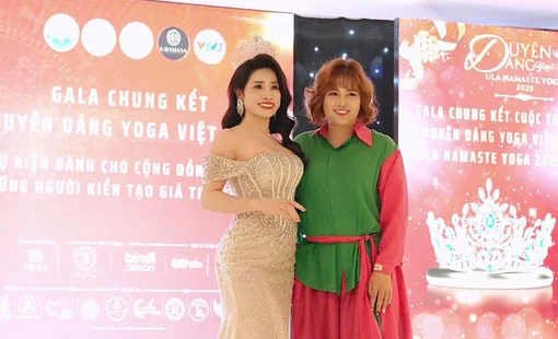 Duyên dáng Yoga Việt Nam 2025: CEO Ula Namaste Yoga – Trần Thị Lan: Viết tiếp chương mới cho Yoga nghệ thuật quốc gia