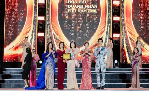 Hoa hậu Doanh nhân Việt Nam 2026: Phó Giám đốc doanh nghiệp giáo dục quốc tế đạt Á hậu 3