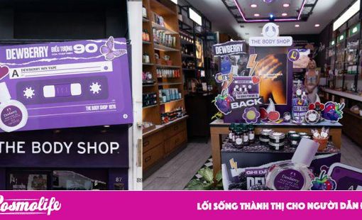 Dewberry chính thức trở lại Việt Nam, The Body Shop đánh thức ký ức làm đẹp thập niên 90