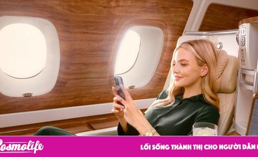 Emirates giữ nhịp kết nối trực tuyến xuyên suốt giữa tầng mây trên đội bay A380 biểu tượng