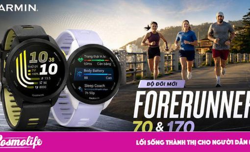 Forerunner 70 và Forerunner 170 vừa ra mắt đưa Garmin tiến sâu phân khúc wearable thể thao phổ thông