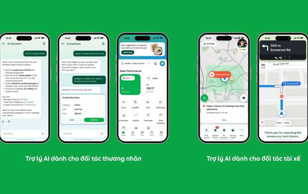 Grab triển khai công nghệ agentic AI để hỗ trợ đối tác tài xế và đối tác thương nhân