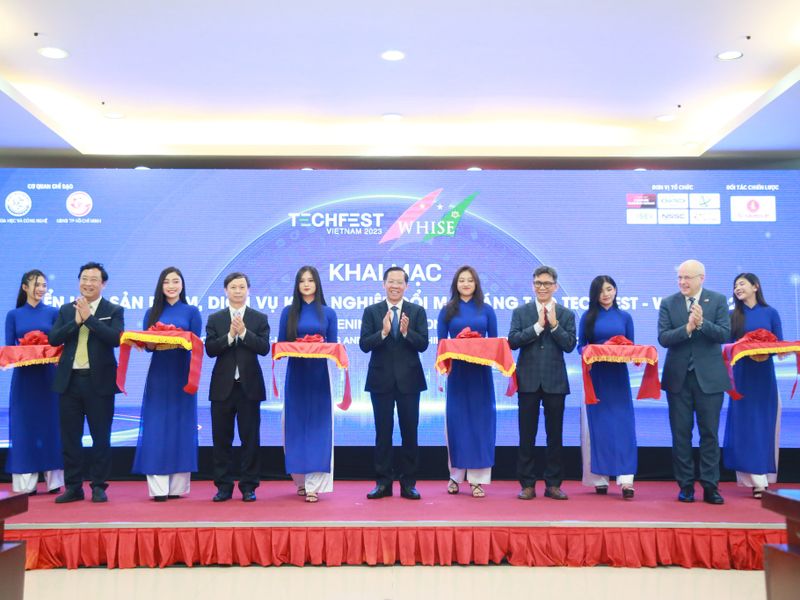 Khai mạc TECHFEST - WHISE 2023: TP.HCM đang hướng tới mục tiêu trở thành trung tâm đổi mới sáng tạo khởi nghiệp năng động bậc nhất khu vực Đông Nam Á