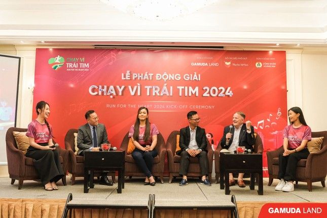 Gamuda Land phát động giải chạy từ thiện thường niên Chạy Vì Trái Tim năm thứ 10 - 2024 tại Hà Nội