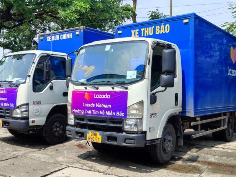 Lazada Việt Nam ủng hộ 1,2 tỷ đồng hỗ trợ đồng bào chung tay hỗ trợ đồng bào miền Bắc khắc phục thiệt hại bão Yagi
