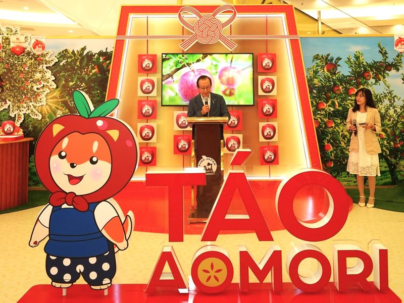 Táo Aomori và mùa vận đỏ trong chiến lược chinh phục thị trường Việt Nam