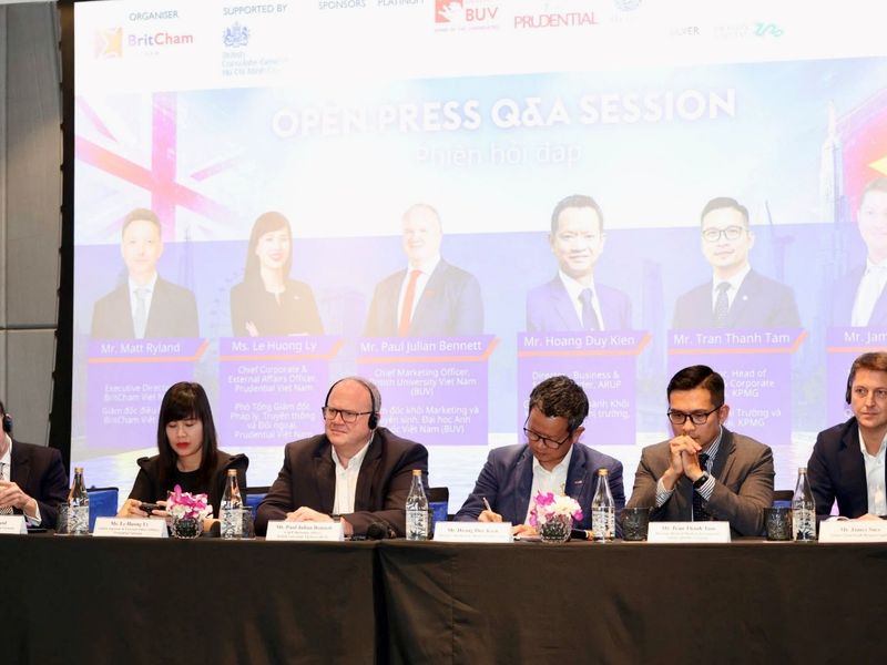 BritCham Vietnam mở diễn đàn 2045, kết nối vốn Anh với tham vọng kinh tế giá trị cao của Việt Nam