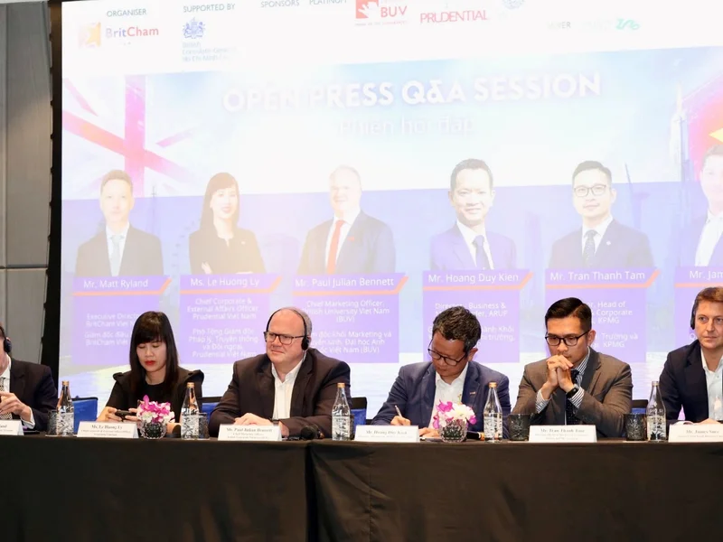 BritCham Vietnam mở diễn đàn 2045, kết nối vốn Anh với tham vọng kinh tế giá trị cao của Việt Nam