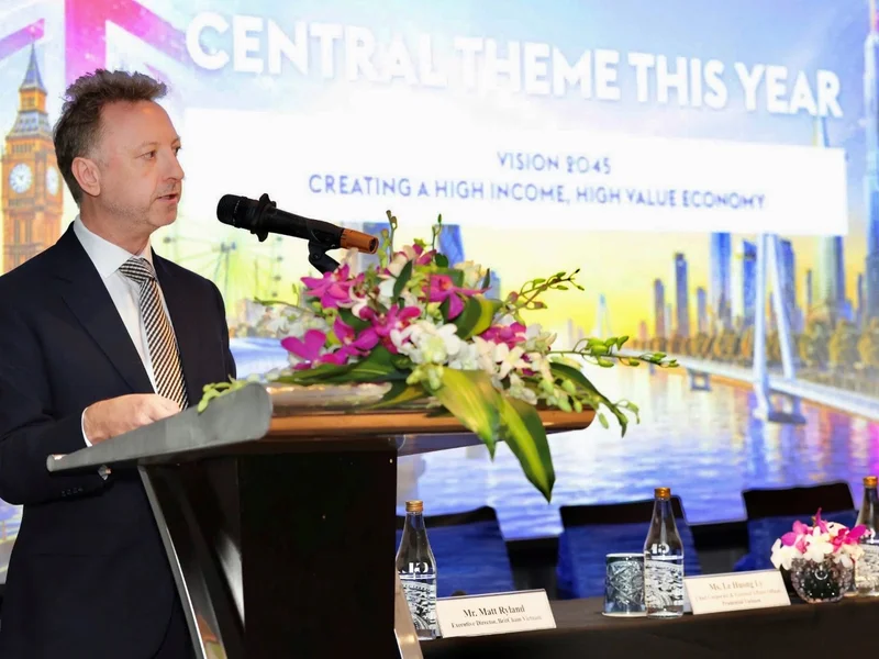 BritCham Vietnam đặt Tầm nhìn 2045 vào bàn nghị sự: Thị trường vốn, đô thị tăng trưởng và cuộc nâng hạng nền kinh tế Việt Nam
