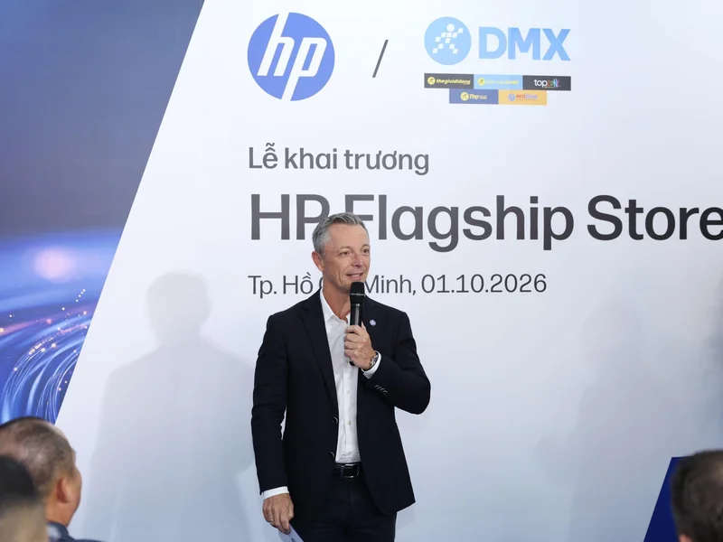 HP cùng DMX tái thiết điểm bán công nghệ, biến shop-in-shop thành “phòng trải nghiệm” của kỷ nguyên AI