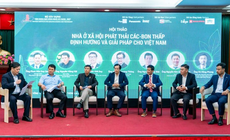 Viện Khoa học công nghệ xây dựng thúc đẩy chuẩn nhà ở xã hội phát thải thấp tại Việt Nam