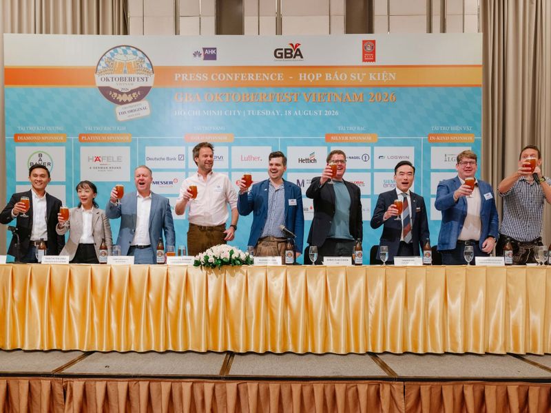 GBA Oktoberfest Vietnam 2026 mở rộng quy mô, biến lễ hội Đức thành không gian giao thương mới tại ba đô thị lớn